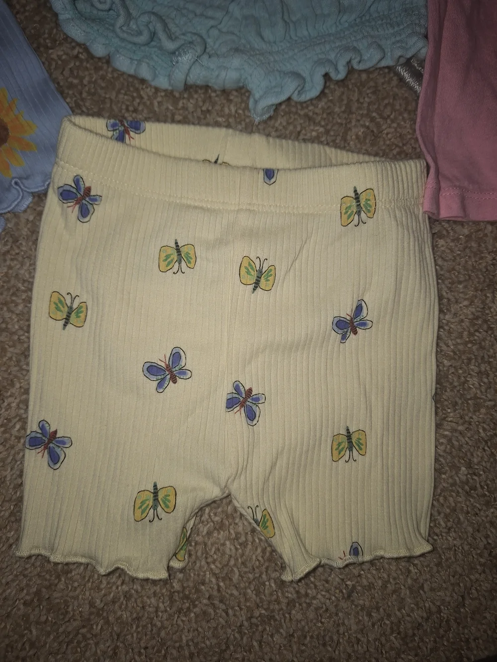 Girls Old Navy Lot- Pastel Rainbow Crochet Tank & Mix-and-Match Bottoms
